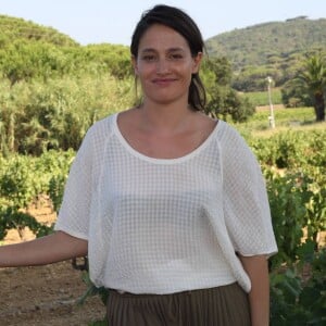 Exclusif - Marie Gillain lors d'un petit séjour "vacances" à La Vigne de Ramatuelle le 7 août 2015.