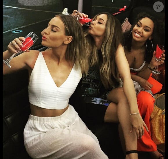 Le groupe Little Mix est de passage à Las Vegas / photo postée sur Instagram au mois d'août 2015