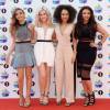 Jade Thirlwall, Perrie Edwards, Leigh-Anne Pinnock, Jesy Nelson, du groupe Little Mix - Personnalites arrivant aux BBC Radio Teen Awards 2013 au Wembley Arena, a Londres, le 3 Novembre 2013.