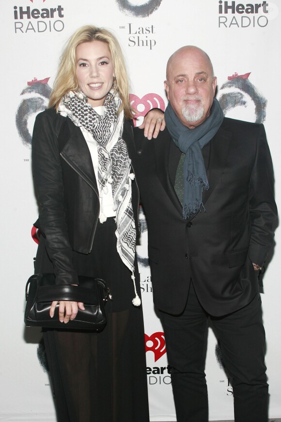 Billy Joel et son épouse Alexis Roderick en octobre 2014 lors de la première de The Last Ship.