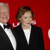 Jimmy Carter et sa femme Rosalynn Carter - 25e anniversaire MusiCares 2015 Person Of The Year Gala en l'honneur de Bob Dylan le 6 février 2015 à Los Angeles
