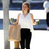 Exclusif - Sophia Bush fait du shopping avec son petit ami Jesse Soffer à West Hollywood, le 23 janvier 2015  