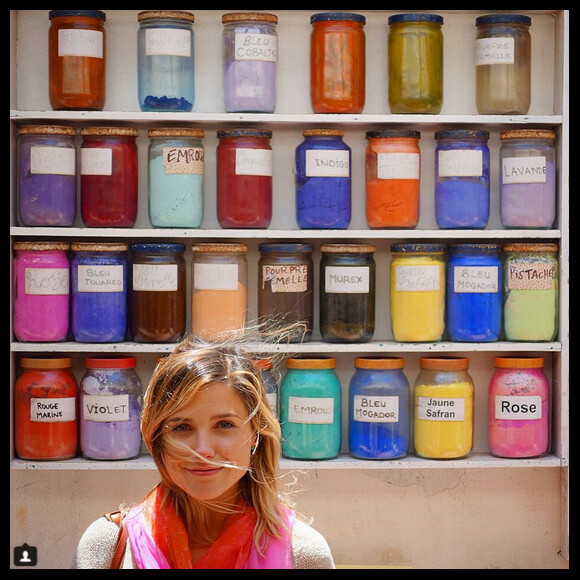 Sophia Bush au Maroc / photo postée sur le compte Instagram de l'actrice.