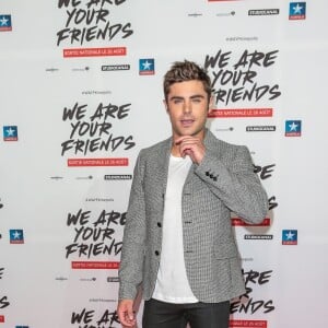 Zac Efron - Avant-première du film "We Are Your Friends" au Kinepolis de Lomme (Lille), le 12 août 2015.