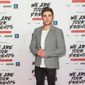 Zac Efron - Avant-première du film "We Are Your Friends" au Kinepolis de Lomme (Lille), le 12 août 2015.