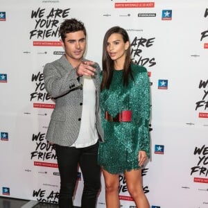 Emily Ratajkowski, Zac Efron - Avant-première du film "We Are Your Friends" au Kinepolis de Lomme (Lille), le 12 août 2015.