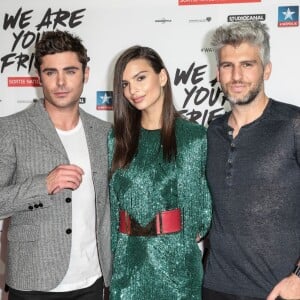 Zac Efron, Emily Ratajkowski, Max Joseph - Avant-première du film "We Are Your Friends" au Kinepolis de Lomme (Lille), le 12 août 2015.