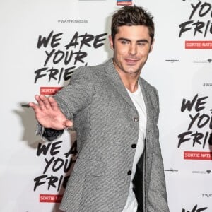 Zac Efron - Avant-première du film "We Are Your Friends" au Kinepolis de Lomme (Lille), le 12 août 2015.