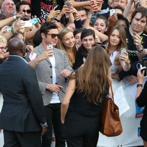 Zac Efron - Avant-première du film "We Are Your Friends" au Kinepolis de Lomme (Lille), le 12 août 2015.