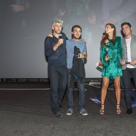 Zac Efron, Emily Ratajkowski, Max Joseph - Avant-première du film "We Are Your Friends" au Kinepolis Lomme (Lille), le 12 août 2015.