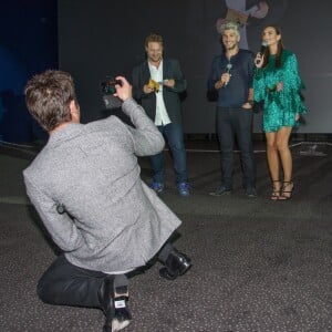 Zac Efron, Emily Ratajkowski, Max Joseph - Avant-première du film "We Are Your Friends" au Kinepolis Lomme (Lille), le 12 août 2015.