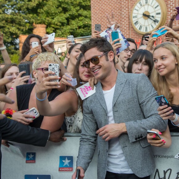 Zac Efron - Avant-première du film "We Are Your Friends" au Kinepolis Lomme (Lille), le 12 août 2015.