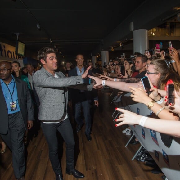 Zac Efron - Avant-première du film "We Are Your Friends" au Kinepolis Lomme (Lille), le 12 août 2015.