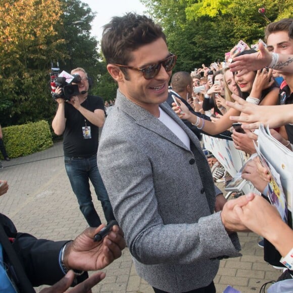 Zac Efron - Avant-première du film "We Are Your Friends" au Kinepolis Lomme (Lille), le 12 août 2015.