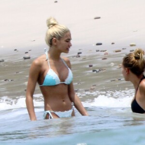 Kendall Jenner, Hailey Baldwin, Justine Skye et Pia Mia profitent d'un après-midi ensoleillé à la Casa Aramara, à Punta Mita. Le 13 août 2015.