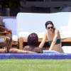 Kendall Jenner, Hailey Baldwin, Justine Skye et Pia Mia profitent d'un après-midi ensoleillé à la Casa Aramara, à Punta Mita. Le 13 août 2015.