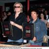Daryl Hall et Joh Oates récompensés sur Hollywood Rockwalk, en Californie le 6 aout 2003