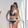 Exclusif - Michelle Rodriguez, très sexy, en vacances avec Mohammed Al Turki et d'autres amis à Formentera, le 9 août 2015.