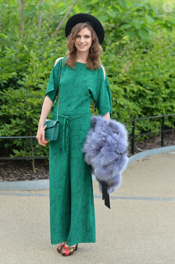 Tali Lennox - Vernissage de l'exposition "Fashion Rules", parrainee par Estee Lauder Companies UK, a Kensington Palace a Londres. Le 4 juillet 2013 