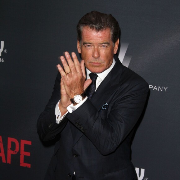 Pierce Brosnan - Avant-première du film "No Escape" à Los Angeles, le 17 août 2015.