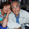 Macha Méril et son compagnon Michel Legrand - Festival du livre de Nice le 14 juin 2014