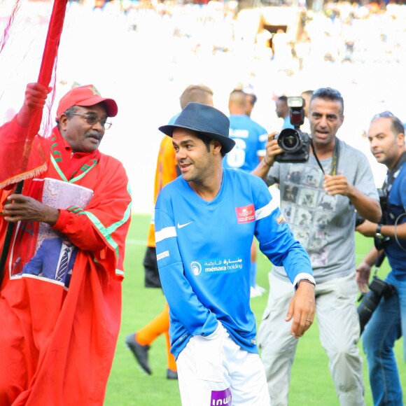 Jamel Debbouze - Match de football de bienfaisance au profit de l'association d'aide aux enfants Al Karam à Marrakech dans le cadre du Marrakech du Rire 2015 le 14 juin 2015  