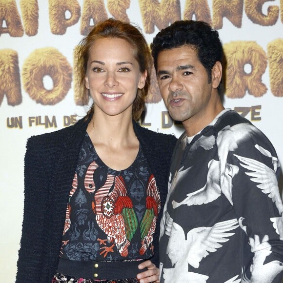 Jamel Debbouze et sa femme Mélissa Theuriau - Avant-première du film "Pourquoi j'ai pas mangé mon père" au Pathé Beaugrenelle à Paris, le 29 mars 2015. 