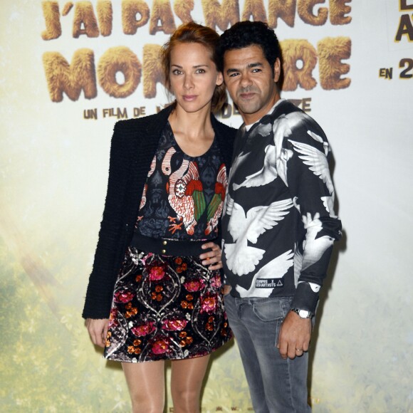 Jamel Debbouze et sa femme Mélissa Theuriau - Avant-première du film "Pourquoi j'ai pas mangé mon père" au Pathé Beaugrenelle à Paris, le 29 mars 2015.