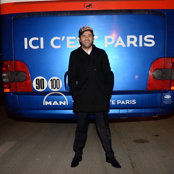 Exclusif - Jamel Debbouze - Soirée de gala de la Fondation Paris Saint-Germain qui fête ses 15 ans au Pavillon Gabriel à Paris le 27 janvier 2015. L 