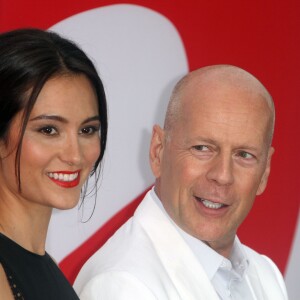 Bruce Willis, Emma Heming à Westwood le 11 juillet 2013.