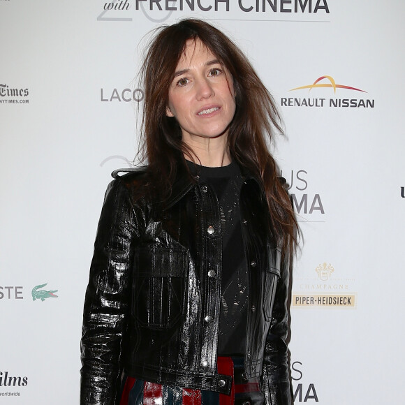 Charlotte Gainsbourg - Première du film "3 coeurs" à New York dans le cadre du Festival du Film Français en partenariat avec Unifrance. Le 6 mars 2015