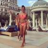 Coralie Porrovecchio : La candidate de Secret Story 9 sexy en bikini lors de son road-trip aux Etats-Unis, ici à Las Vegas