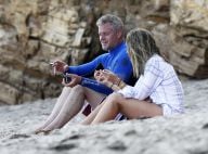 Eric Dane et Rebecca Gayheart : Journée à la plage avec leurs adorables filles