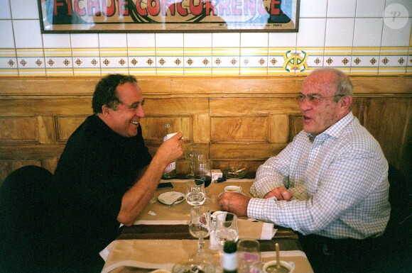 Daniel Hechter et Guy Ligier à Genève, le 18 octobre 1999. 