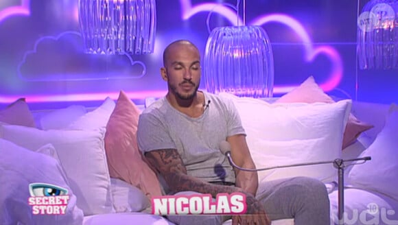 Nicolas dans la quotidienne de Secret Story 9, le lundi 24 aout 2015, sur NT1