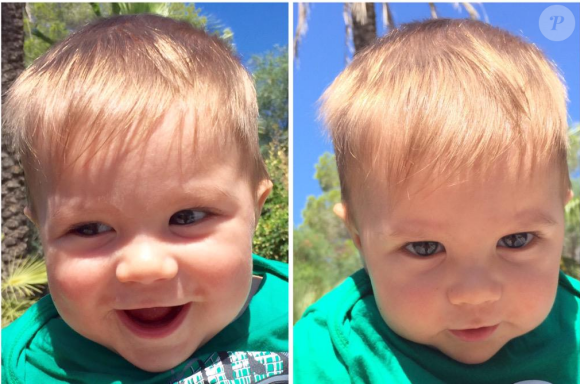 Sasha, le fils de Shakira et Gerard Piqué - 23 août 2015