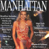 Julie Hayek, Miss USA 1983 et dauphine de Miss Univers 1983, en couverture du magazine Manhattan