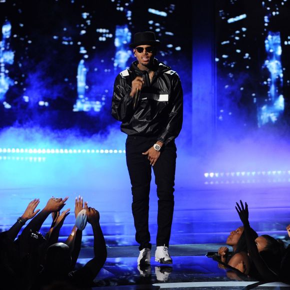 Chris Brown aux BET Awards 2015 à Los Angeles. Le 28 juin 2015.