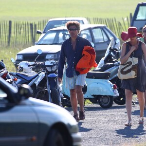 Amelie Bourbon de Parme et Igor Bogdanoff à Biarritz le 5 août 2011 