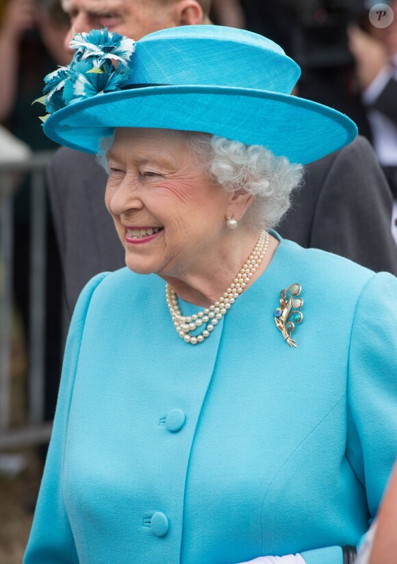 La reine Elisabeth II d'Angleterre et le prince Philip duc d'Edimbourg visitent le Borough de Londres le 16 juillet 2015.