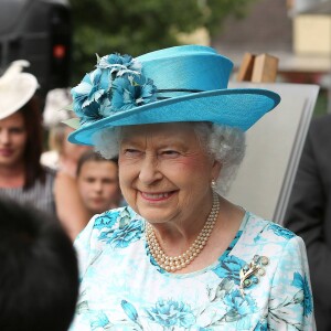 La reine Elisabeth II d'Angleterre et le prince Philip duc d'Edimbourg visitent le Borough de Londres le 16 juillet 2015.