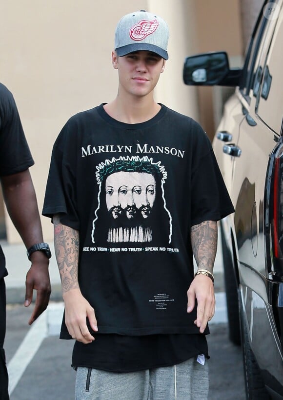 Justin Bieber à Los Angeles, le 6 août 2015.