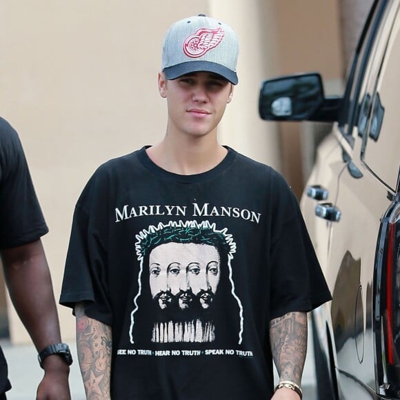 Justin Bieber à Los Angeles, le 6 août 2015.