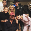 Miley Cyrus en famille pour le 54e anniversaire de son père / photo postée sur le compte Instagram de la chanteuse au mois d'août 2015.