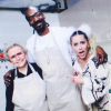 Miley Cyrus et sa grand-mère en compagnie de Snoop Dogg / photo postée sur le compte Instagram de la chanteuse au mois d'août 2015.
