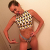 Miley Cyrus / photo postée sur le compte Instagram de la chanteuse au mois d'août 2015.