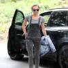 Miley Cyrus sort de sa voiture à Los Angeles, le 11 juin 2015  