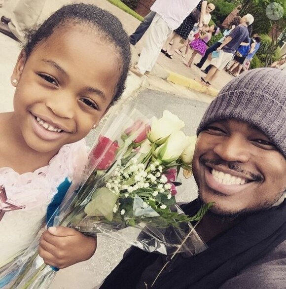 Ne-Yo et sa fille Madilyn sur Instagram 2015