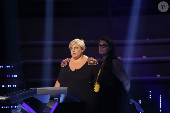 Exclusif - Photo d'ambiance, lors des répétitions de l'émission spéciale des 15 ans de Qui veut gagner des millions ? (tournage le lundi 31 août 2015, diffusion le samedi 5 septembre 2015 à 20h55 sur TF1).