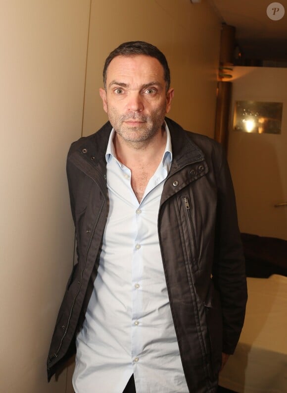 Yann Moix obtient le prix Renaudot 2013 au restaurant Drouant a Paris. Le 4 novembre 2013.